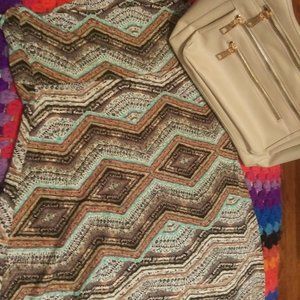 Lula roe skirt / handbag combo